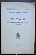 Bibliothèque Royale de Belgique. Centenaire 21 Mai 1839., Enlèvement ou Envoi