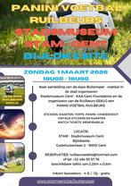 Panini football België Ruilbeurs STAM - GENT, Ophalen of Verzenden, Zo goed als nieuw, Stickers en Plaatjes