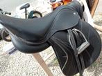 Selle équitation cuir noir Fouganza et accessoires, Animaux & Accessoires, Enlèvement, Comme neuf