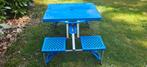 TABLE CAMPING PLIABLE 4 SIEGES, Caravans en Kamperen, Kampeermeubelen, Ophalen, Gebruikt, Campingtafel