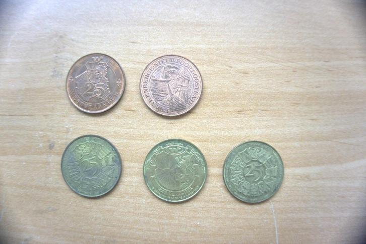 West-Vlaamse franken (1980-1981), Postzegels en Munten, Munten | België, Losse munt, Overig, Ophalen