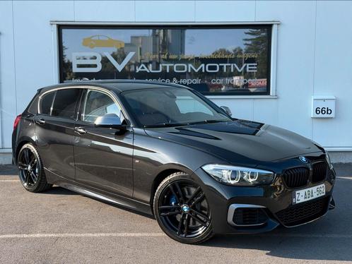 BMW M140i automaat - Keyless - HiFi - Apple CarPlay, Auto's, BMW, Bedrijf, Te koop, 1 Reeks, Adaptieve lichten, Airbags, Airconditioning
