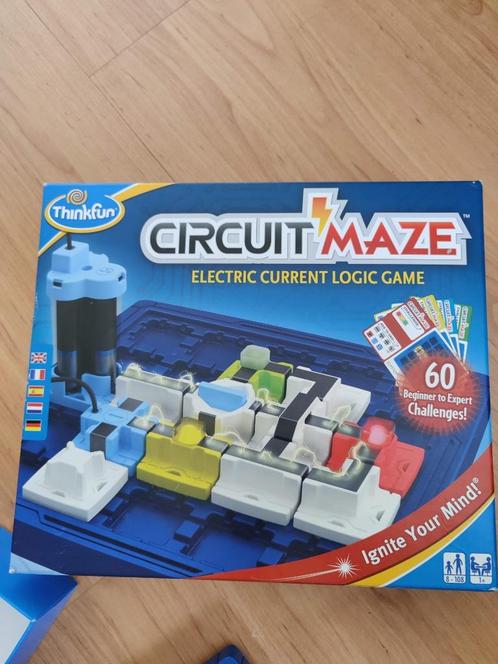 Circuit Maze - Electric current logic game (8 - 108 jaar), Hobby en Vrije tijd, Denksport en Puzzels, Zo goed als nieuw, Ophalen of Verzenden