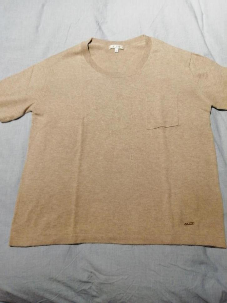 Gekleed mooi pulleke dames, NIEUW, Gigue, Kleding | Dames, Truien en Vesten, Nieuw, Maat 38/40 (M), Beige, Ophalen of Verzenden