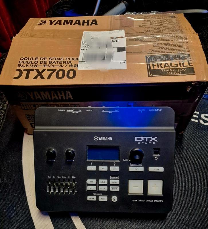 Yamaha DTX700 module du sons, Musique & Instruments, Batteries électroniques, Comme neuf, Yamaha, Enlèvement ou Envoi