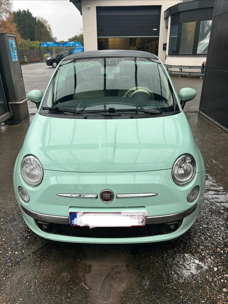 Fiat 500 cabrio, Auto's, Fiat, Particulier, Benzine, Cabriolet, 3 deurs, Handgeschakeld, Ophalen