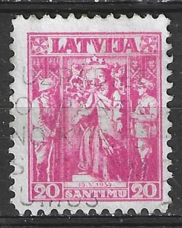 Letland 1934 - Yvert 204 - Nieuwe grondwet  (ST) beschikbaar voor biedingen