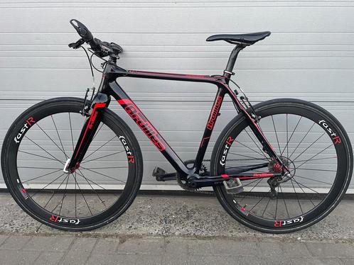 Full carbon sportfiets, Fietsen en Brommers, Fietsen | Racefietsen, Gebruikt, Heren, Carbon, Ophalen