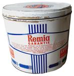 blikken doos "Remia Extralin"., Ophalen, Gebruikt