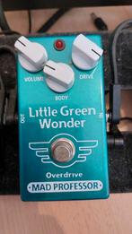 Pédale de guitare Little Green Wonder Overdrive, Comme neuf, Enlèvement