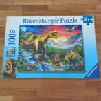 Ravensburger dino puzzel 100 stuks, 6 jaar of ouder, Meer dan 50 stukjes, Zo goed als nieuw, Ophalen