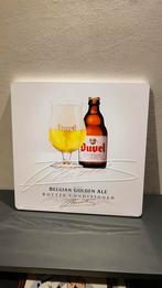 Duvel blikken bord., Verzamelen, Biermerken, Ophalen of Verzenden, Zo goed als nieuw, Reclamebord, Plaat of Schild, Duvel