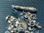 Bijou de taie d'oreiller en argent massif 200 gr.835.925, Antiquités & Art, Antiquités | Argent & Or, Argent, Enlèvement ou Envoi