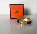 Hermès - Bracelet acier inoxydable - Neuf avec boîte, Handtassen en Accessoires, Armbanden, Verzenden, Nieuw, Zwart, Staal