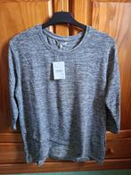 Blouse gris chiné C&A neuve taille XL manches 3/4, Ophalen, Maat 42/44 (L), Nieuw, Grijs