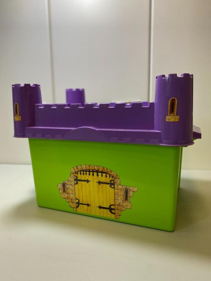 Opbergboxen kasteelvorm, Doe-het-zelf en Bouw, Kratten en Dozen, Gebruikt, Ophalen