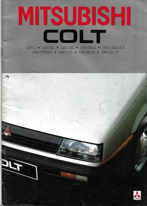 Mitsubishi Colt 1984 brochure, Livres, Autos | Brochures & Magazines, Utilisé, Mitsubishi, Envoi