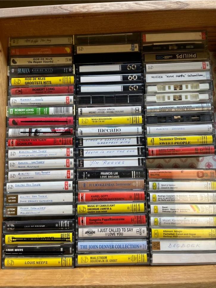 Cassettes - diverse stijlen, Cd's en Dvd's, Cassettebandjes, Ophalen of Verzenden