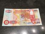 Zambia 50 Kwacha FDC, Postzegels en Munten, Bankbiljetten | Afrika, Ophalen of Verzenden, Zambia