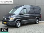 Volkswagen Crafter 2.0 TDI 177PK Automaat L3H3 Zwart CarPlay, Auto's, Bestelwagens en Lichte vracht, Gebruikt, Volkswagen, 3000 kg