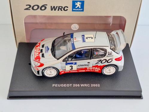 AutoArt Peugeot 206 Winner Tour De Course Met Licht Ref Nr 1, Kinderen en Baby's, Speelgoed | Racebanen, Nieuw, Racebaan, Overige aandrijving