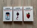 Karin Slaughter - veroordeeld - mooie meisjes - gespleten, Ophalen of Verzenden, Zo goed als nieuw