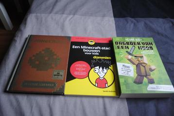 3 boeken Minecraft beschikbaar voor biedingen