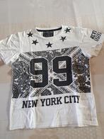 T-Shirt, wit, New York, maat 152/158, goede staat, Comme neuf, Enlèvement