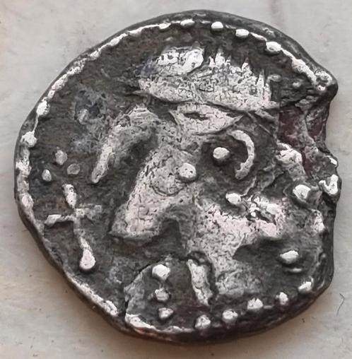 Denier aux Quatre feuilles 710-750 Frisia Angelo Saxon, Postzegels en Munten, Munten | Europa | Niet-Euromunten, Losse munt, Overige landen