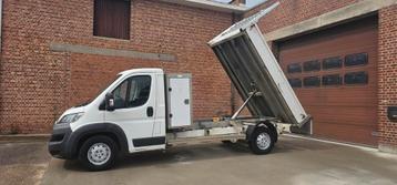 À vendre Citroen Jumper 2.2HDI 2017 165pk Tipper, Autos, Achat, Euro 6, Entreprise, Citroën