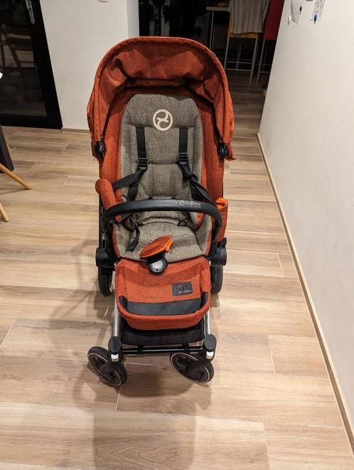 Kinderwagen Cybex, Kinderen en Baby's, Kinderwagens en Combinaties, Gebruikt, Kinderwagen, Overige merken, Met reiswieg, Verstelbare duwstang