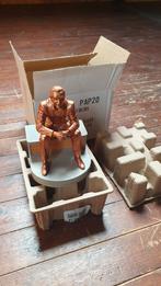Walt Disney "Walt The Dreamer" beeld brons, Ophalen of Verzenden, Overige figuren, Nieuw, Beeldje of Figuurtje