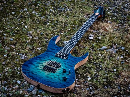 Wel Guitars Elysium Cerulean Blue Burst 2023, Muziek en Instrumenten, Snaarinstrumenten | Gitaren | Elektrisch, Zo goed als nieuw