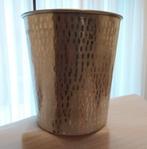 Cache pot en métal IKEA, hauteur 25 cm, Comme neuf, Intérieur, Rond, Enlèvement