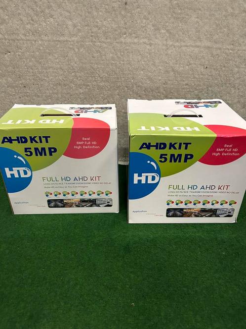 Nieuwe CCTV beveiliging camera set met 5MP, Audio, Tv en Foto, Videobewaking, Nieuw, Binnencamera, Ophalen