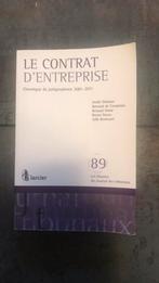 Le contrat d’entreprise chronique de jurisprudence 2001-2011, Boeken, Zo goed als nieuw