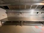RVS tafel + afzuigsysteem, Zakelijke goederen, Horeca | Keukenapparatuur, Ophalen