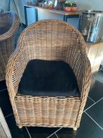 landelijke stoelen (6 stoelen), Huis en Inrichting, Stoelen, Zwart, Ophalen of Verzenden, Stof, Vijf, Zes of meer stoelen