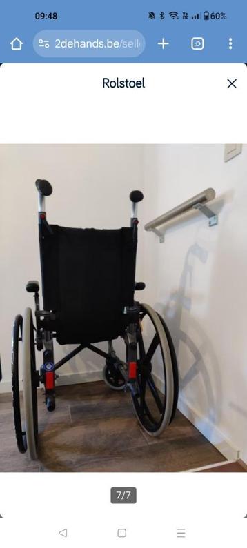 Rolstoel beschikbaar voor biedingen