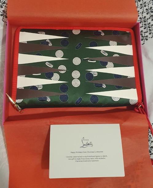 Backgammon Christian Louboutin Paris, Hobby & Loisirs créatifs, Jeux de société | Jeux de plateau, Enlèvement