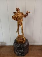 August De Wever (1836-1910) Bronze Méphisto 29cm, Antiquités & Art, Art | Sculptures & Bois, Enlèvement