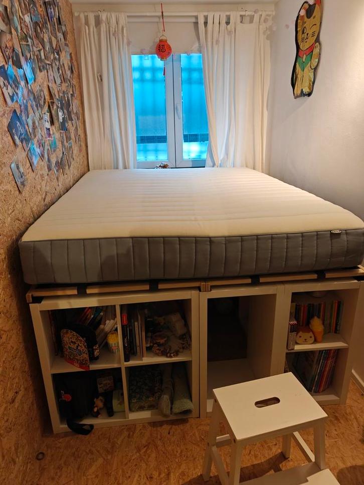 Matelas Ikea 160x200  - très bon état, Maison & Meubles, Chambre à coucher | Lits, Enlèvement