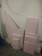 Set roze paneelresten Gyproc 15mm 1,5m2 9 stuks, Doe-het-zelf en Bouw, Platen en Panelen, Ophalen of Verzenden, Zo goed als nieuw