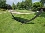 Havanna hangmat + Staander in goede staat, Tuin en Terras, Hangmatten, Ophalen, Gebruikt, Meerpersoons, Buiten