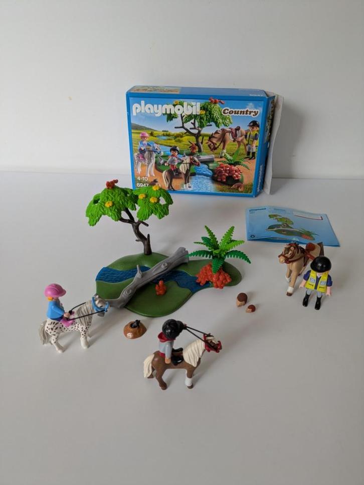 Playmobil Country – Pony rijles 6947, Kinderen en Baby's, Speelgoed | Playmobil, Zo goed als nieuw, Complete set, Ophalen of Verzenden