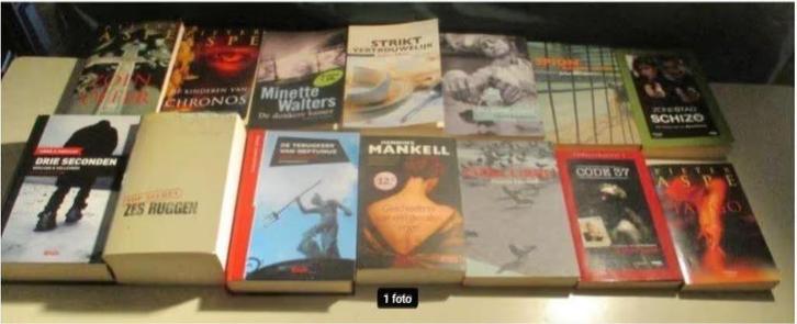 14 Prima Thriller Boeken, Boeken, Thrillers, Zo goed als nieuw, Ophalen of Verzenden