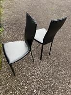 6 lederen stoelen  cattelan Italia, Ophalen, Zo goed als nieuw