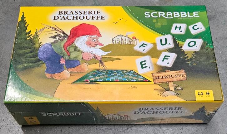 Chouffe scrabble NIEUW
De afbeelding toont een b, Verzamelen, Biermerken, Ophalen of Verzenden