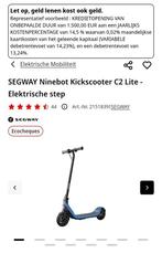 Segway Ninebot kickscooter, Fietsen en Brommers, Ophalen, Zo goed als nieuw