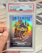 2021 PRIZM DRAFT PICKS RONDALE MOORE ON CAMPUS panini PSA-9, Ophalen of Verzenden, Nieuw, Spelerskaart